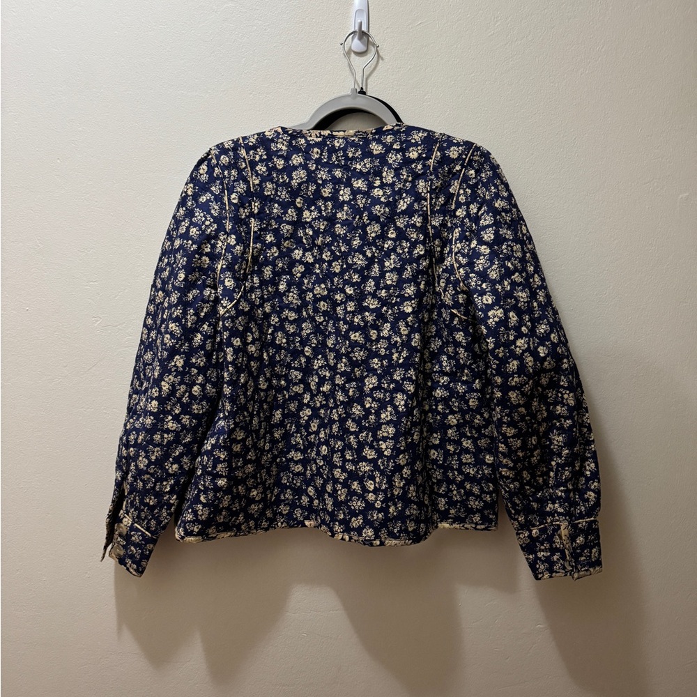 Sézane NWT Jesper Jacket in Cara Mix Print Size 40/US 8 - Picture 8 of 8